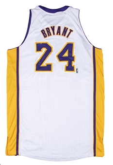 2013 Kobe Bryant Game Used & Signed Los Angeles Lakers "Noche Latina" Home Jersey (MeiGray LOA) (JSA LOA)